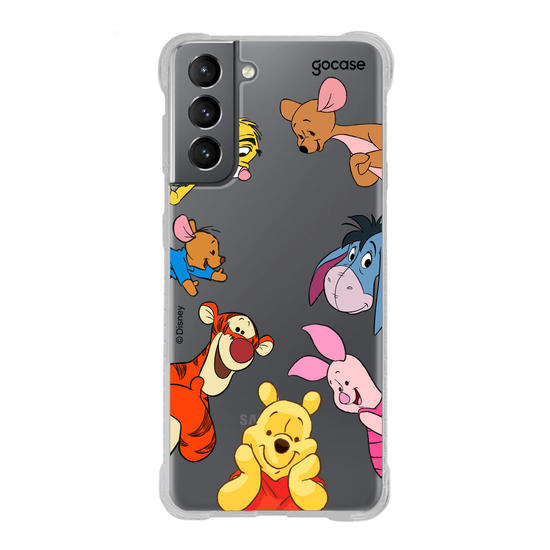 Capinha para celular Ursinho Pooh - Mix de Personagens