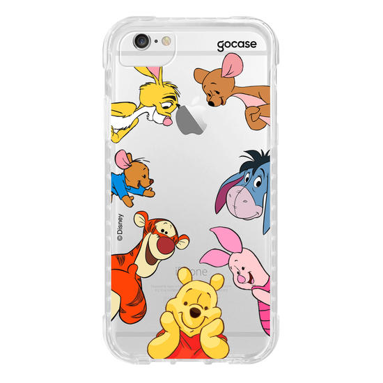 Capinha para celular Ursinho Pooh - Mix de Personagens