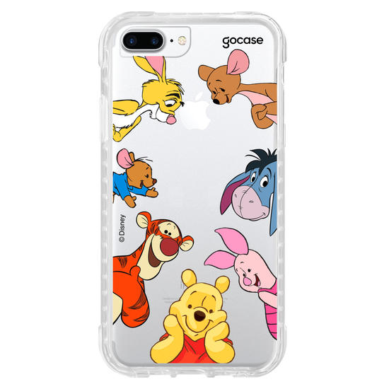 Capinha para celular Ursinho Pooh - Mix de Personagens