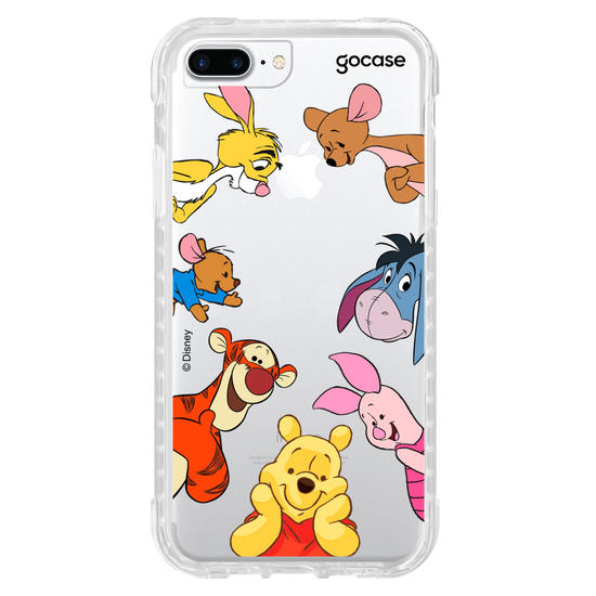 Capinha para celular Ursinho Pooh - Mix de Personagens