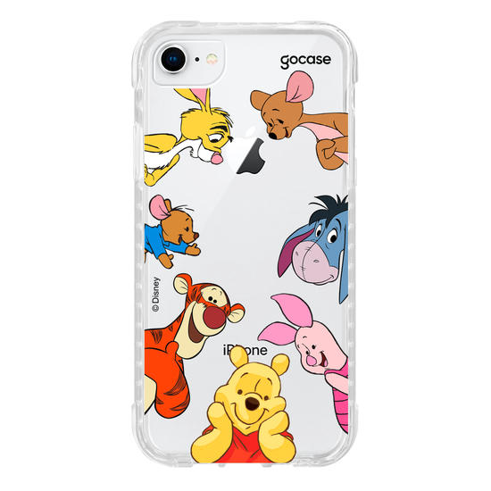 Capinha para celular Ursinho Pooh - Mix de Personagens