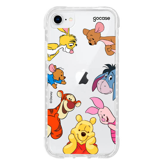 Capinha para celular Ursinho Pooh - Mix de Personagens
