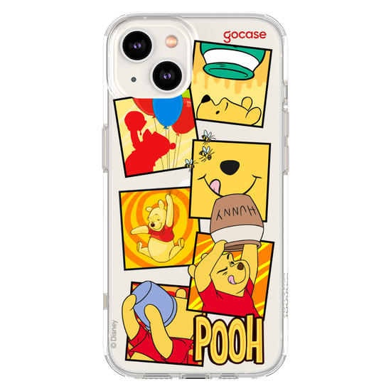 Capinha para celular Ursinho Pooh - Quadrinhos Fofos