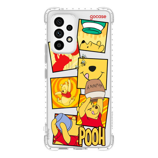 Capinha para celular Ursinho Pooh - Quadrinhos Fofos