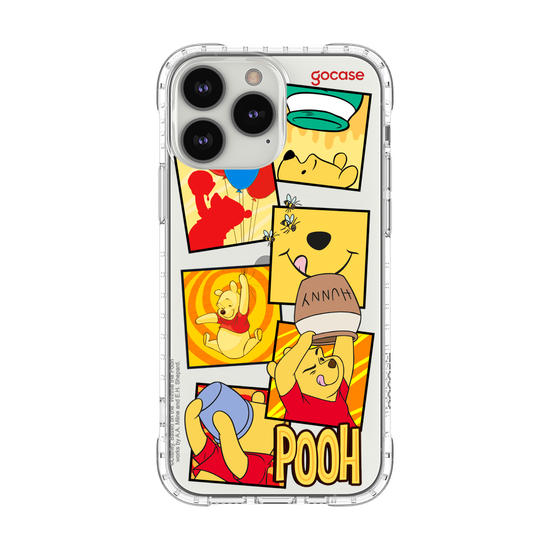 Capinha para celular Ursinho Pooh - Quadrinhos Fofos