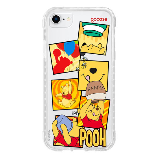 Capinha para celular Ursinho Pooh - Quadrinhos Fofos