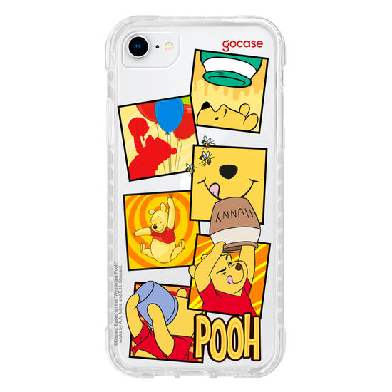 Capinha para celular Ursinho Pooh - Quadrinhos Fofos