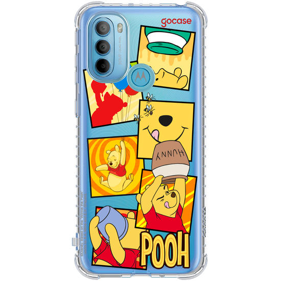 Capinha para celular Ursinho Pooh - Quadrinhos Fofos