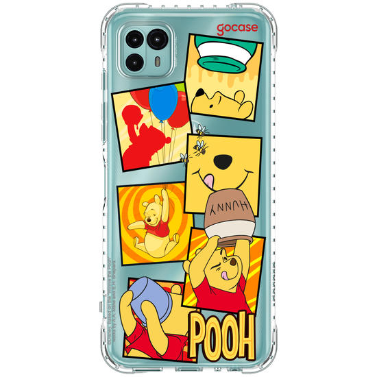 Capinha para celular Ursinho Pooh - Quadrinhos Fofos