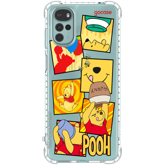 Capinha para celular Ursinho Pooh - Quadrinhos Fofos