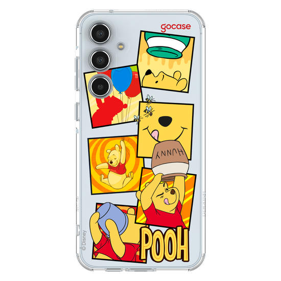 Capinha para celular Ursinho Pooh - Quadrinhos Fofos