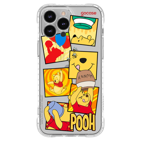 Capinha para celular Ursinho Pooh - Quadrinhos Fofos
