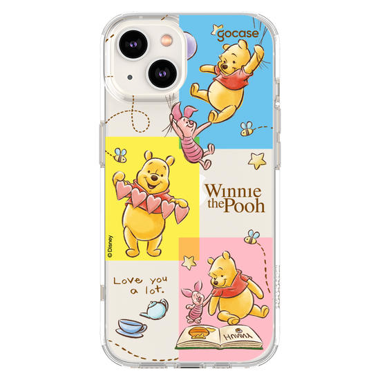 Capinha para celular Ursinho Pooh - Quadros Vazados