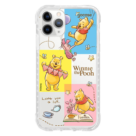 Capinha para celular Ursinho Pooh - Quadros Vazados
