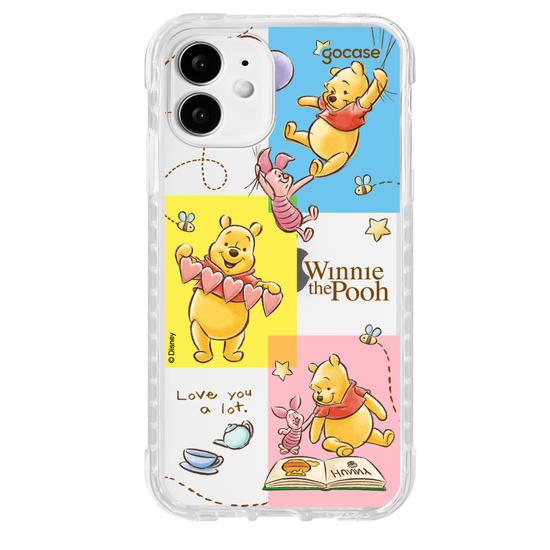 Capinha para celular Ursinho Pooh - Quadros Vazados