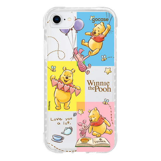 Capinha para celular Ursinho Pooh - Quadros Vazados