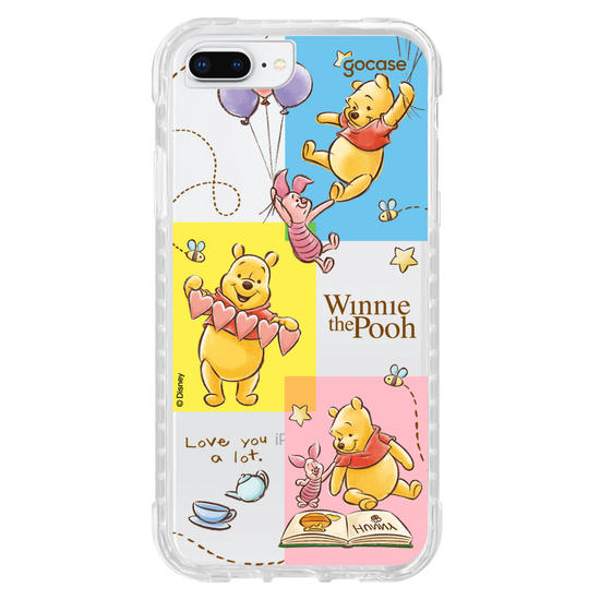 Capinha para celular Ursinho Pooh - Quadros Vazados