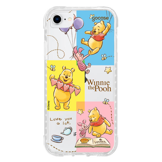 Capinha para celular Ursinho Pooh - Quadros Vazados