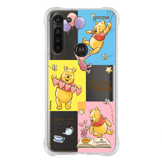 Capinha para celular Ursinho Pooh - Quadros Vazados