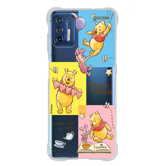 Capinha para celular Ursinho Pooh - Quadros Vazados