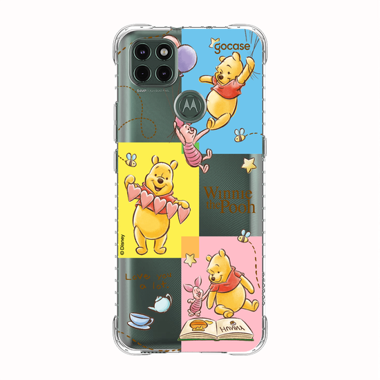Capinha para celular Ursinho Pooh - Quadros Vazados
