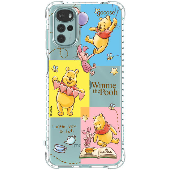 Capinha para celular Ursinho Pooh - Quadros Vazados