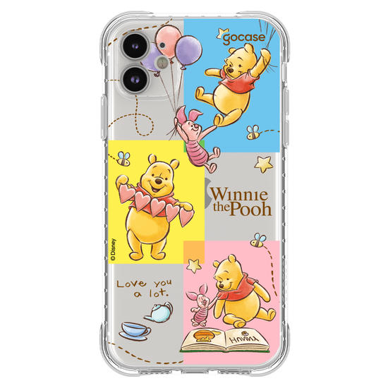 Capinha para celular Ursinho Pooh - Quadros Vazados
