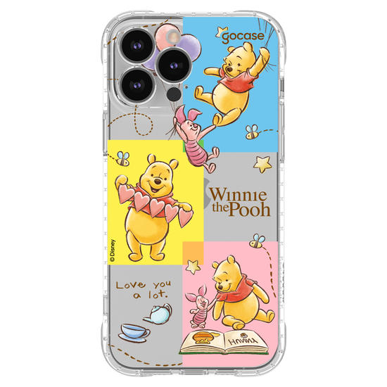 Capinha para celular Ursinho Pooh - Quadros Vazados