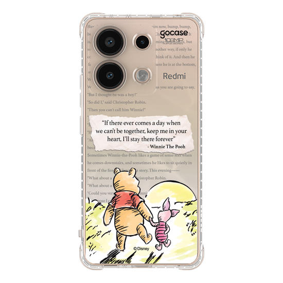 Capinha para celular Ursinho Pooh - Forever Your Friend