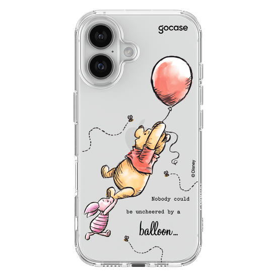 Capinha para celular  Ursinho Pooh - Pooh, Leitão e Balão