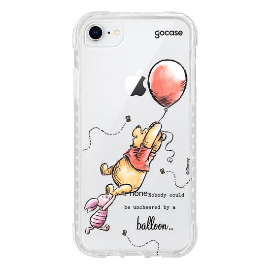 Capinha para celular  Ursinho Pooh - Pooh, Leitão e Balão