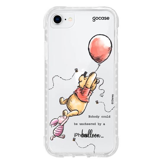 Capinha para celular  Ursinho Pooh - Pooh, Leitão e Balão