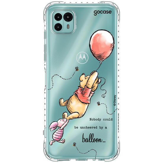 Capinha para celular  Ursinho Pooh - Pooh, Leitão e Balão