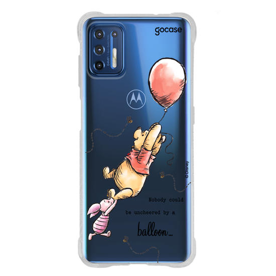 Capinha para celular  Ursinho Pooh - Pooh, Leitão e Balão