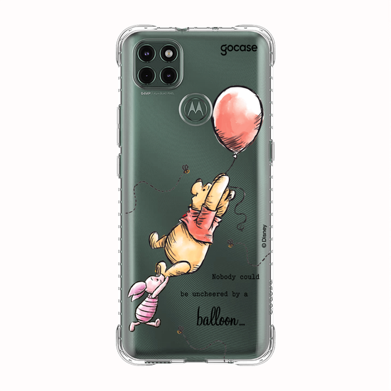 Capinha para celular  Ursinho Pooh - Pooh, Leitão e Balão