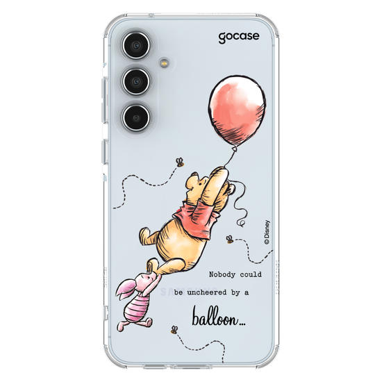 Capinha para celular  Ursinho Pooh - Pooh, Leitão e Balão