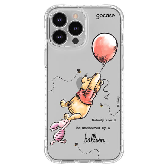 Capinha para celular  Ursinho Pooh - Pooh, Leitão e Balão