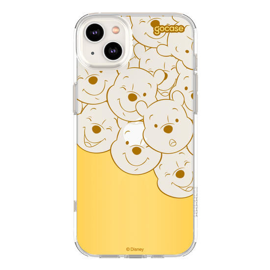 Capinha para celular Ursinho Pooh - Nova Classical Rose