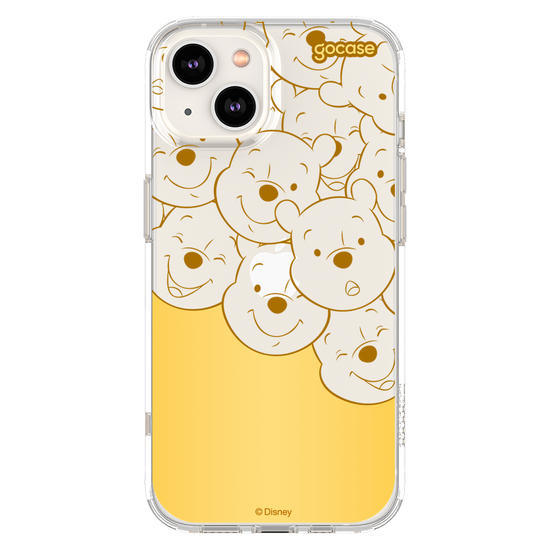 Capinha para celular Ursinho Pooh - Nova Classical Rose