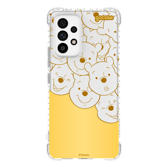 Capinha para celular Ursinho Pooh - Nova Classical Rose