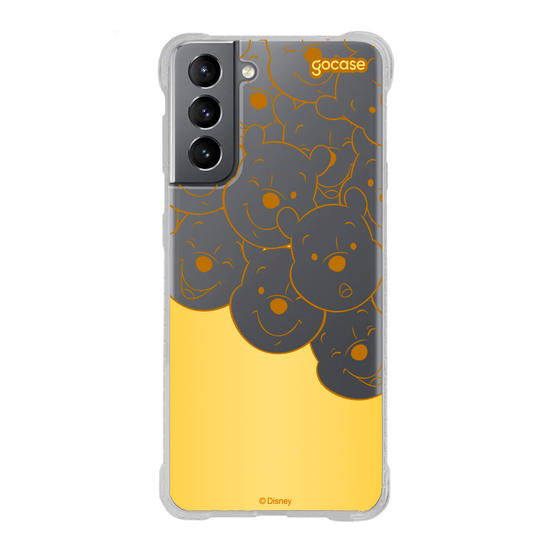 Capinha para celular Ursinho Pooh - Nova Classical Rose