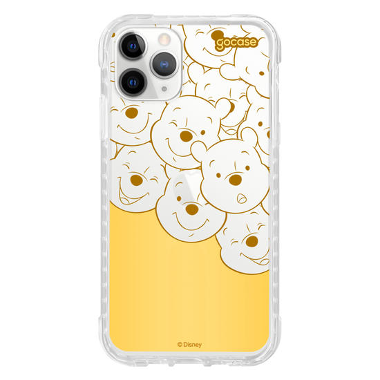 Capinha para celular Ursinho Pooh - Nova Classical Rose