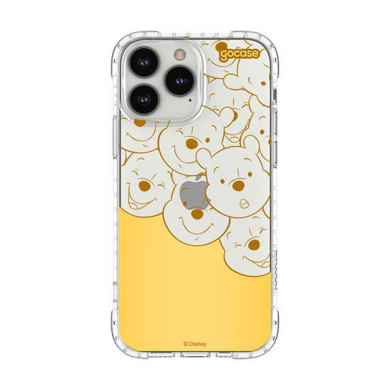 Capinha para celular Ursinho Pooh - Nova Classical Rose