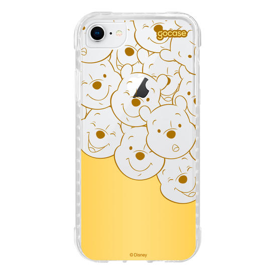 Capinha para celular Ursinho Pooh - Nova Classical Rose