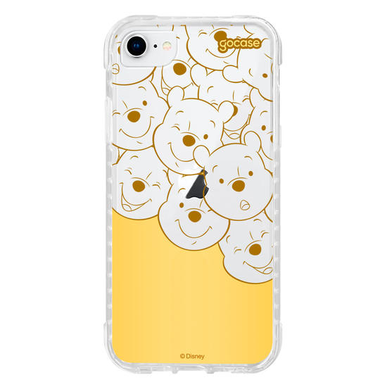 Capinha para celular Ursinho Pooh - Nova Classical Rose