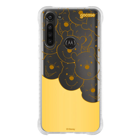 Capinha para celular Ursinho Pooh - Nova Classical Rose