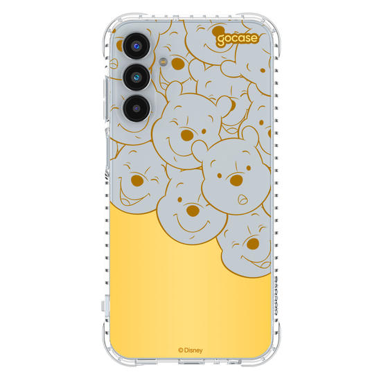 Capinha para celular Ursinho Pooh - Nova Classical Rose