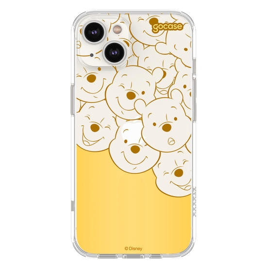 Capinha para celular Ursinho Pooh - Nova Classical Rose