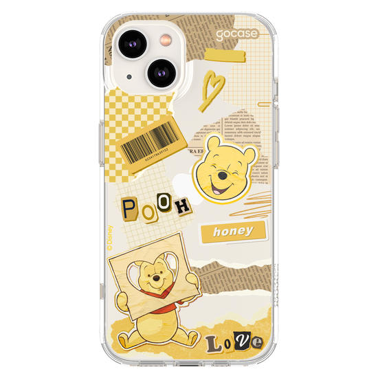 Capinha para celular Pooh - New Collage