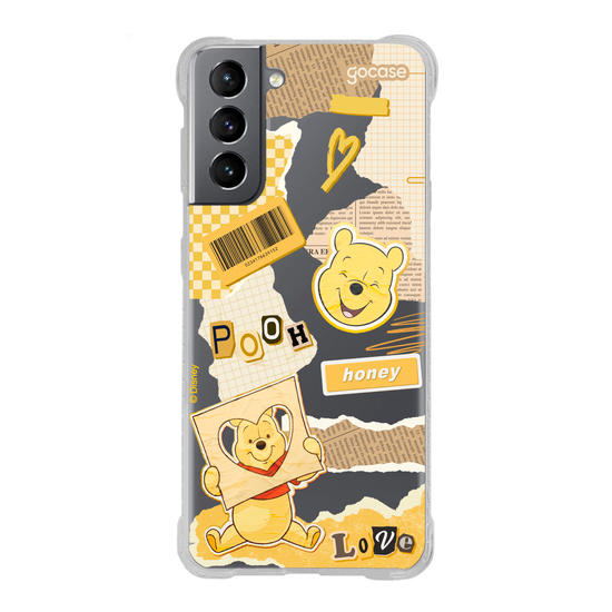 Capinha para celular Pooh - New Collage